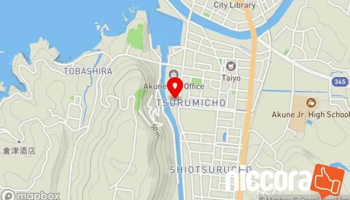 の地図 阿久根市 市民環境課環境対策係 市役所・区役所 で 阿久根市