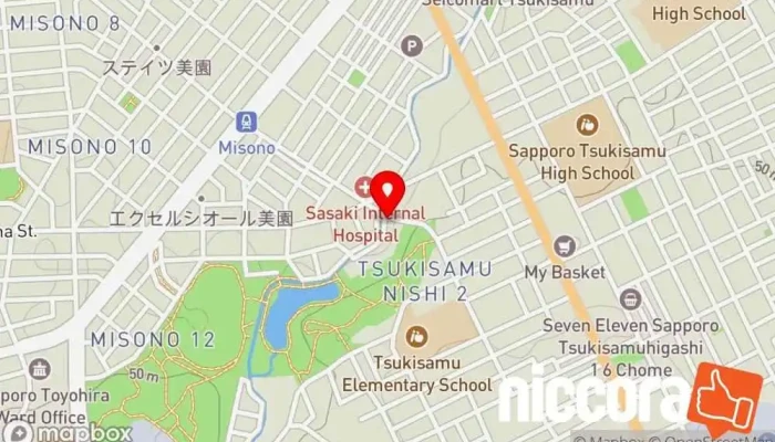 の地図 北海道ITセンター 札幌校 コンピュータ教室, 携帯電話ショップ, IT コンサルタント で 札幌市