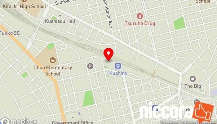の地図 北王コンサルタント㈱ 釧路営業所 建築設計事務所 で 釧路町