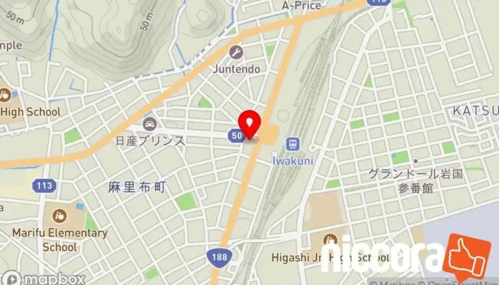 の地図 弁護士法人ONE 岩国オフィス 弁護士 で 岩国市