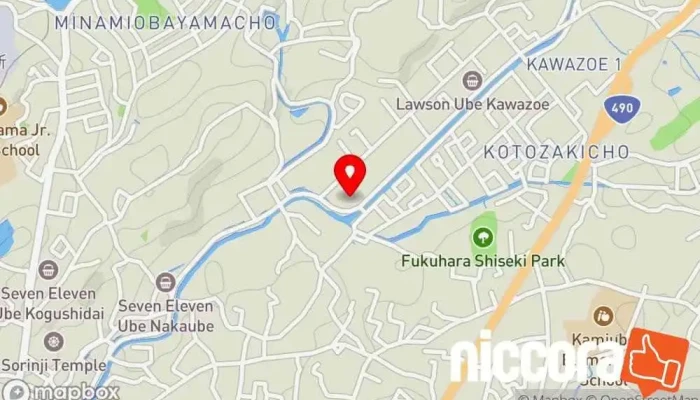 の地図 不動産コンサルタントなびっく 不動産店 で 宇部市