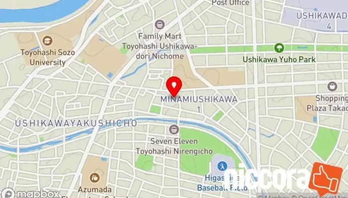 の地図 川辺コンピューター パソコン修理店 で 豊橋市