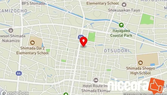 の地図 島田ICTコンソーシアム事務局 協会/組織 で 島田市
