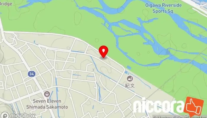 の地図 島田テクノロジー 電化製品卸売業者, 製造元 で 島田市