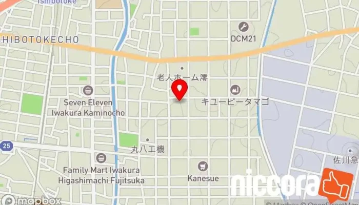 の地図 合同会社esNET パソコン専門店 で 岩倉市