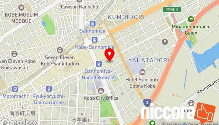 の地図 合同会社ミリミリワークス IT コンサルタント, 医療コンサルタント, インターネット マーケティング業 で 神戸市