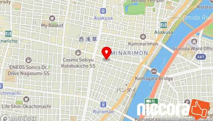 の地図 合同会社シュアーズ IT コンサルタント で 台東区