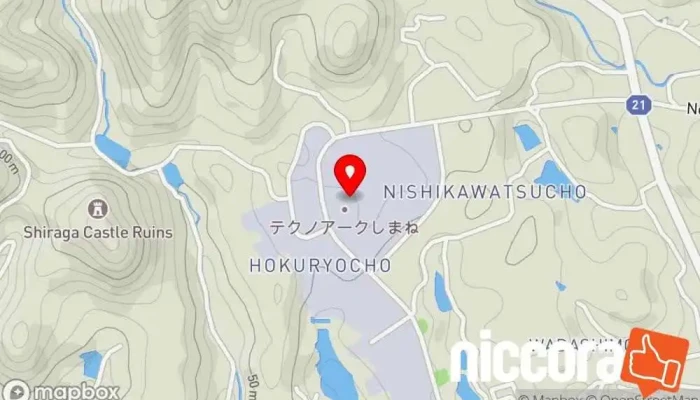 の地図 環境デジタルソリューション㈱ ウェブ デザイナー で 松江市