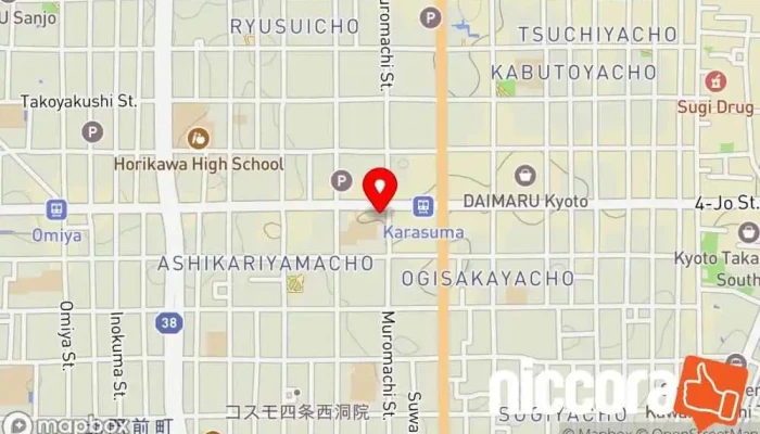 の地図 加藤象二郎税理士事務所 税理士 で 京都市