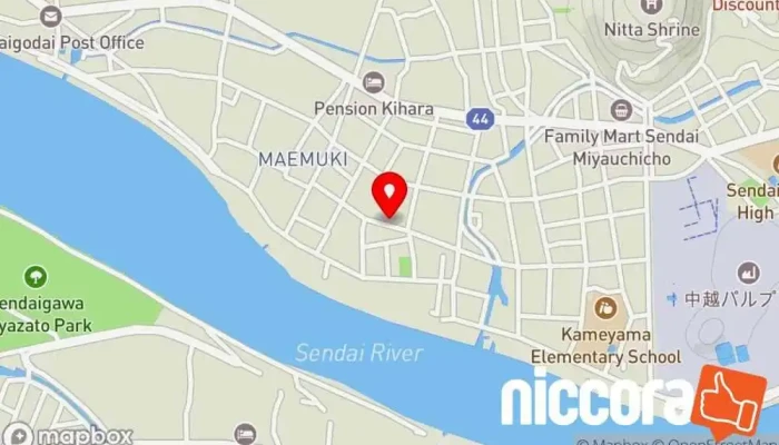 の地図 建設情報コンサルタンツ（株） 測量士 で 薩摩川内市