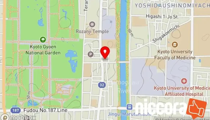 の地図 京都バーチャルオフィス バーチャル オフィス レンタル, 私書箱レンタル業 で 京都市