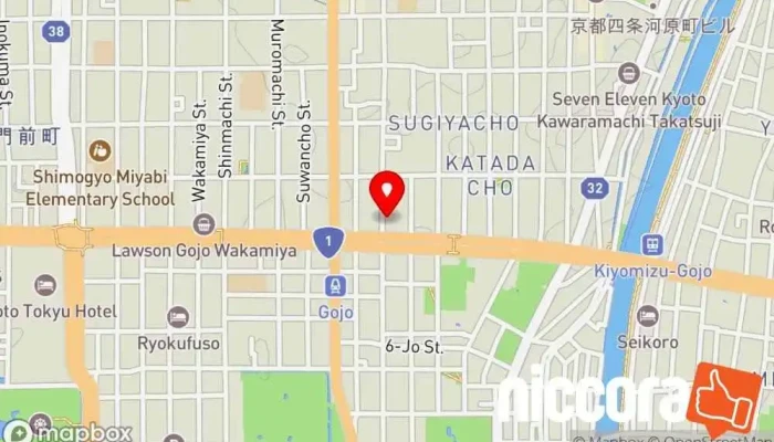 の地図 京なか株式会社 ソフトウェア企業, 協会/組織 で 京都市