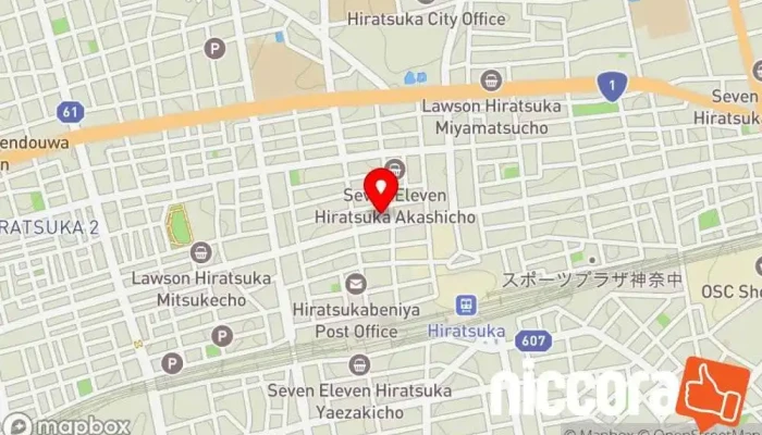 の地図 就労移行ITスクール平塚 障害者向けサービス＆支援組織, ビジネス スクール, コンピュータ教室, 職業訓練校 で 平塚市