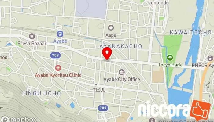 の地図 科研電機（株） 派遣事業部綾部事務所 人材派遣業 で 綾部市