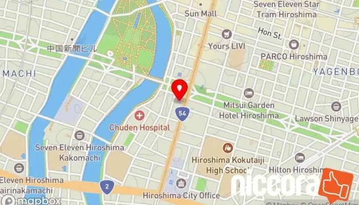 の地図 瀬戸内コンサルティング株式会社 企業のオフィス で 広島市