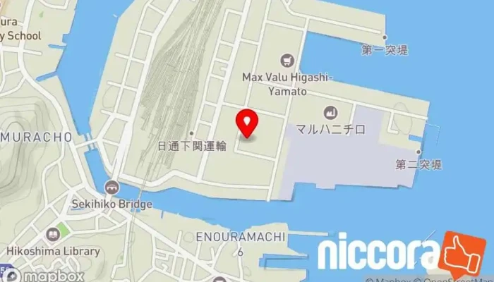 の地図 林兼コンピューター（株） コンピューター サポート、サービス で 下関市