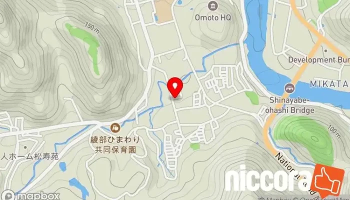 の地図 綾部パソコンじゅく コンピュータ教室, パソコン修理店 で 綾部市
