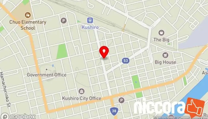 の地図 内田洋行 ITソリューションズ 釧路オフィス ソフトウェア企業 で 釧路市