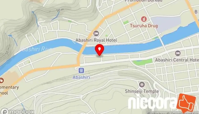 の地図 平田技術コンサルタント㈱ 網走支店 建築設計事務所 で 網走市