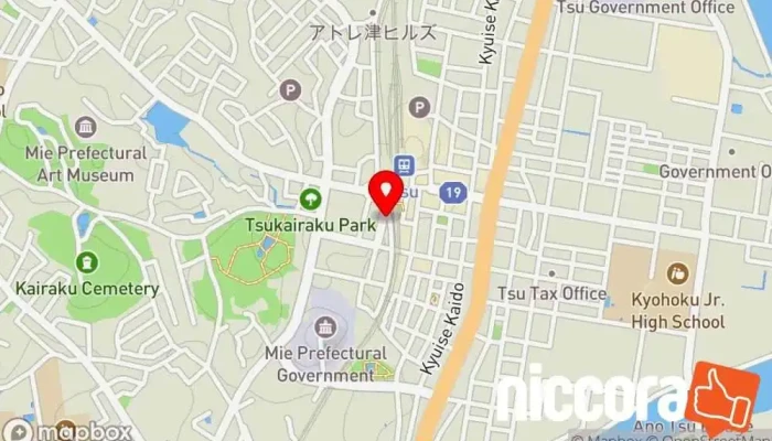 の地図 全日本コンサルタント（株） 津営業所 建築設計事務所 で 津市