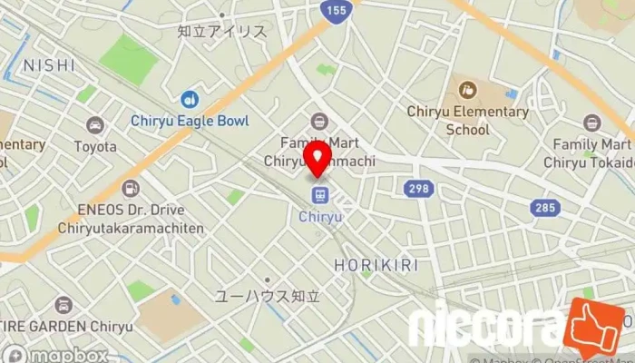 の地図 日研トータルソーシング㈱ 知立事業所 人材派遣業, 職業紹介所 で 知立市