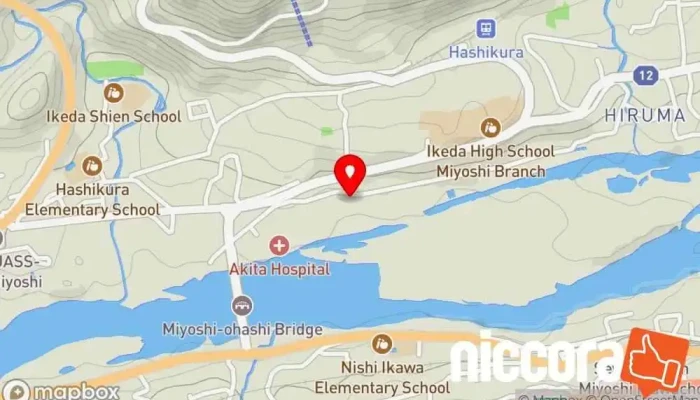 の地図 三好市地方創生事業 リモートワーク対応住宅 団地/共同住宅 で 三好市
