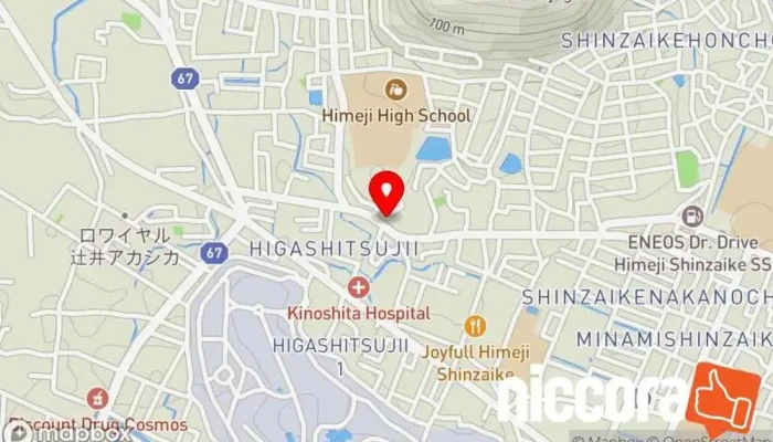 の地図 社会保険労務士法人ひめじ人事労務コンサルティング 人事コンサルティング で 姫路市