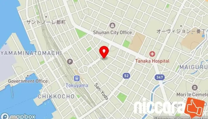 の地図 税理士法人アイユーコンサルティング 山口事務所 税理士 で 周南市