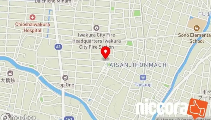 の地図 太陽コンサルティング㈱ 建設会社 で 岩倉市