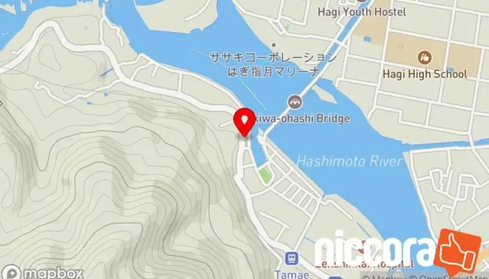 の地図 田中制作所 IT コンサルタント で 萩市