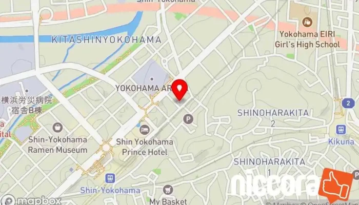 の地図 図研テック株式会社 人材派遣業 で 横浜市