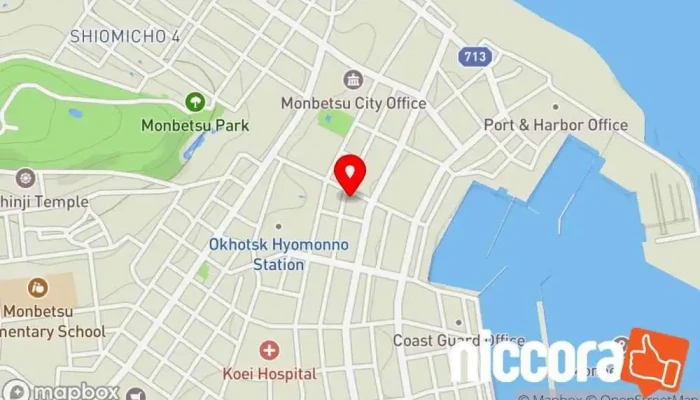 の地図 紋別商工会議所 商工会議所 で 紋別市