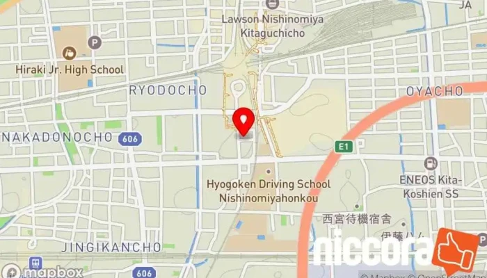 の地図 西宮相続遺言相談センター 司法書士 で 西宮市