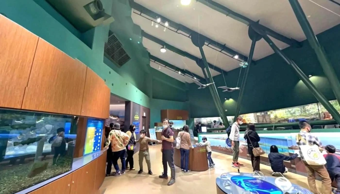 Xiang Mo Chuan HureaiKe Xue Guan Akuariumusagamihara Sutori Tobiyu To 360deg Biyu - 相模原市