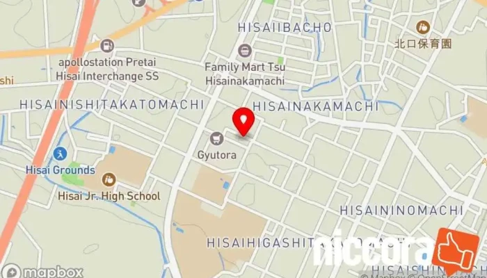 の地図 小さなお手伝い 大吉くん 人材センター で 津市