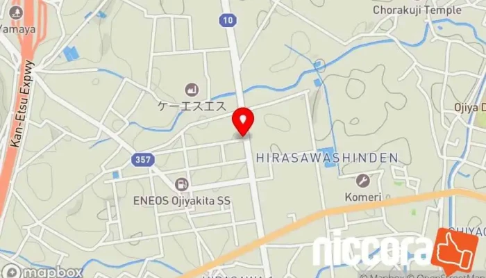 の地図 新潟県環境放射線モニタリングポスト 小千谷局 役所 で 小千谷市