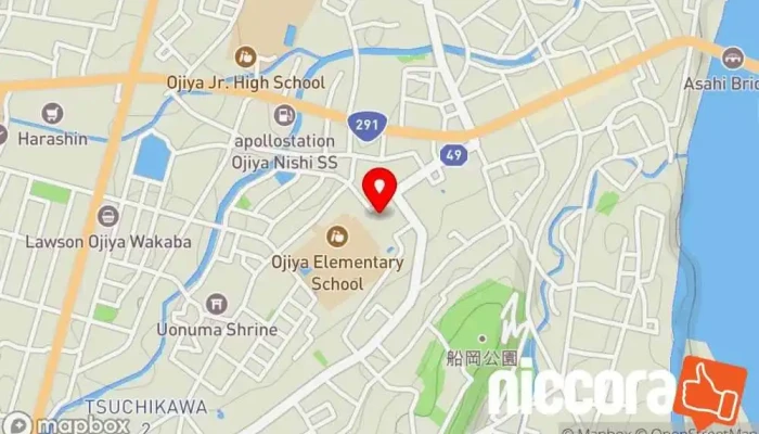 の地図 新潟県緊急時用モニタリングポスト O2502 小千谷市西小千谷（教育セン） 役所 で 小千谷市