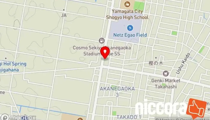 の地図 有限会社ビー・ワイ・ドットコム IT コンサルタント, パソコン専門店, 電気通信設備請負業者 で 山形市