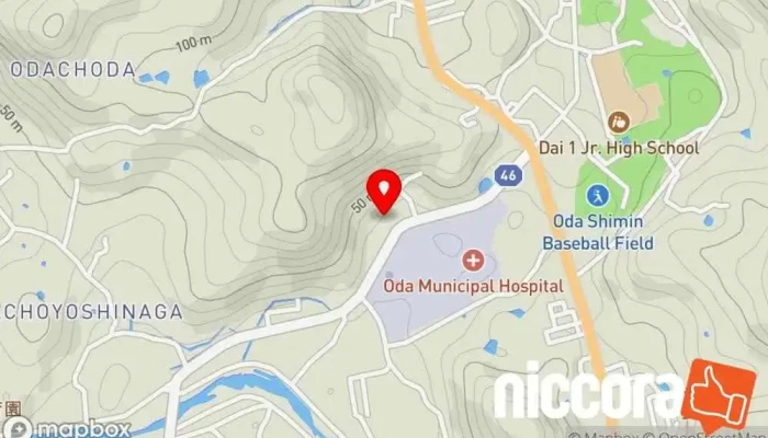の地図 （有）アイジェクト コンピュータ教室 で 大田市