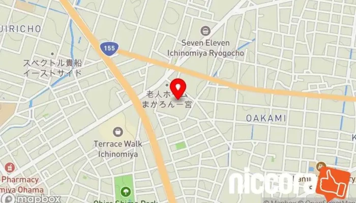 の地図 （有）イーポイント IT コンサルタント, オフィス機器製造業者 で 一宮市