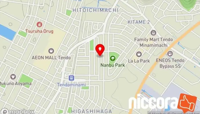 の地図 （有）コンタ・デザイン 企業のオフィス で 天童市
