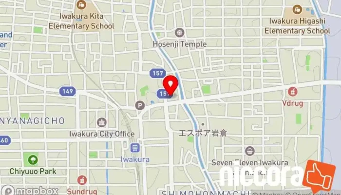 の地図 （有）リードウェイコンサルティング 公認会計士 で 岩倉市