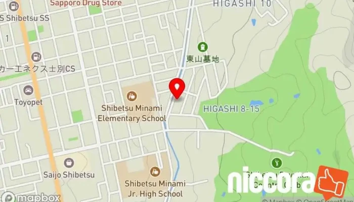 の地図 ㈲T･Sサービス 士別営業所 害虫・害獣駆除サービス で 士別市