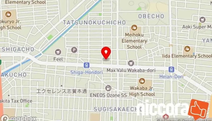 の地図 障害者就労継続支援B型事業所 ITキャリアサポート名古屋北店 障害者向けサービス＆支援組織, パソコン修理店, データ入力サービス, データ復旧業 で 名古屋市