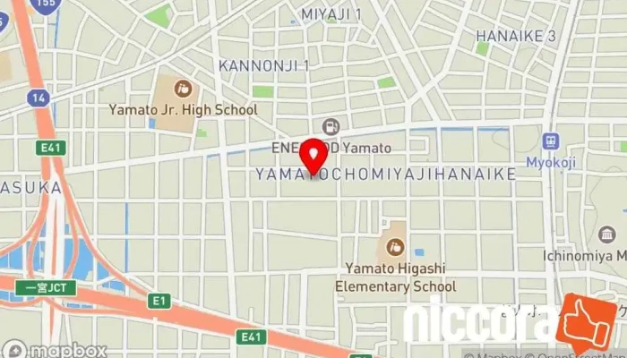 の地図 昭和コンピューターシステム㈱ ソフトウェア企業 で 一宮市