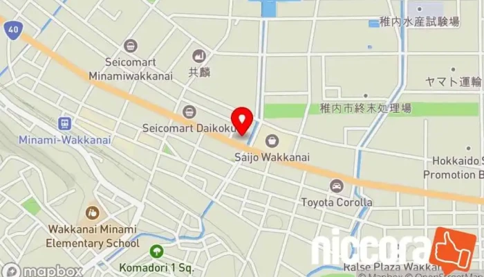 の地図 稚内地方通年雇用促進協議会 協会/組織 で 稚内市