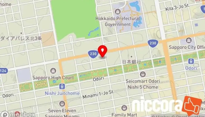 の地図 ㈱北見コンピューター･ビジネス 札幌支店 ソフトウェア企業 で 札幌市