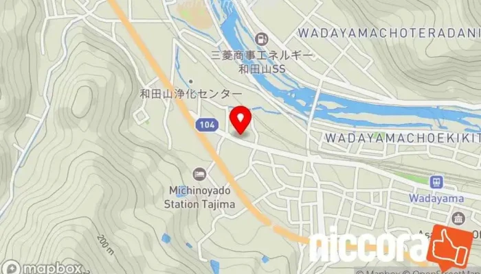 の地図 （株）兵庫エンジニアリング 但馬支店 建築設計事務所 で 朝来市