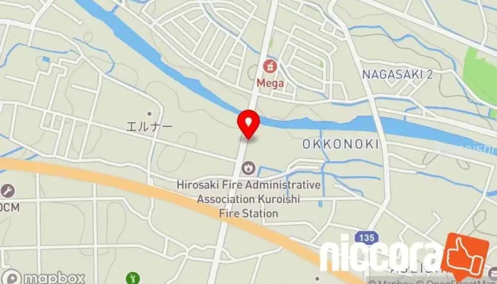 の地図 ㈱大和コンサルタント 建築設計事務所 で 黒石市
