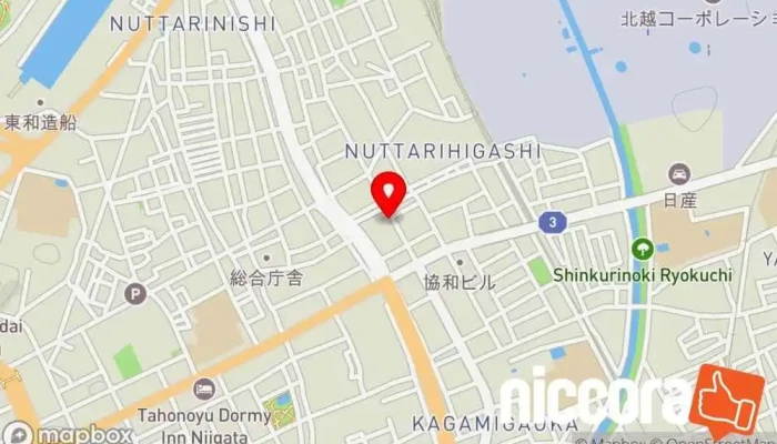 の地図 (株)第四北越ＩＴソリューションズ IT コンサルタント で 新潟市